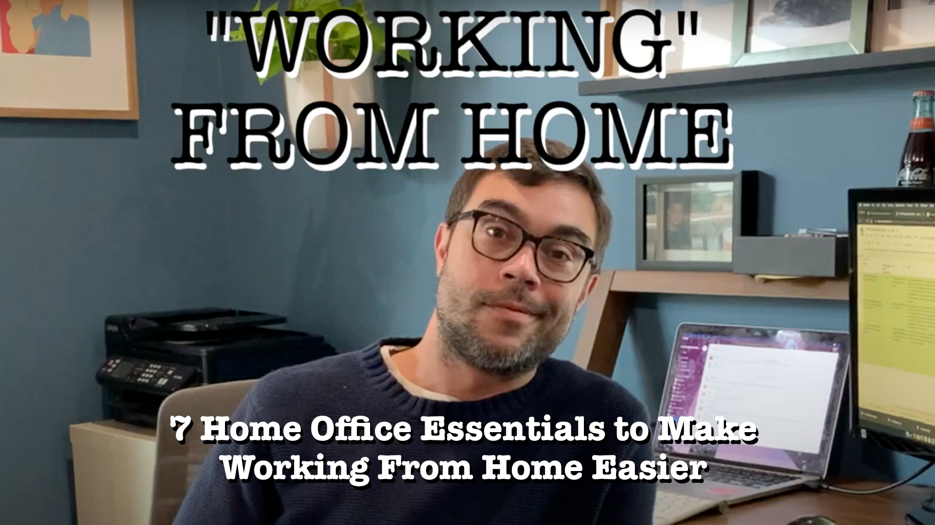 7 Home Office Essentials to Make Working From Home Easier